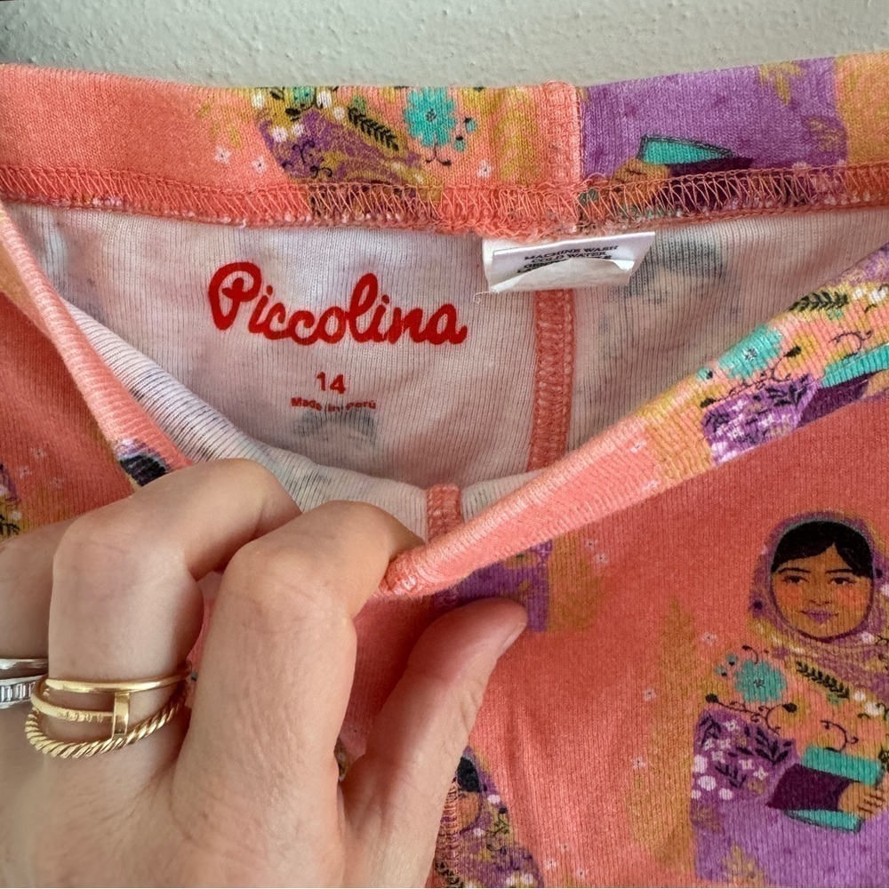 Kids Piccolina Malala Pajama Set 14 - Picture 5 of 7